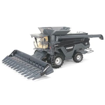 1/64 Fendt Combine 8T on wheels with 2 heads