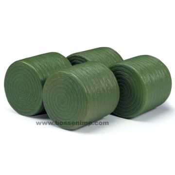 1/16 Bale Round Hay Package of 4 Plastic