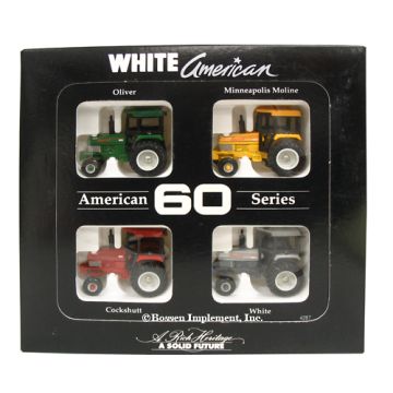 1/64 White American 60 Collector Set of 4