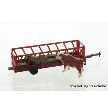 1/64 Wagon Feeder 20 ft red