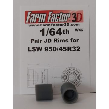 1/64 Rim 950/45R-32 JD pair 3D printed