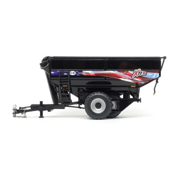 1/64 J&M Grain Cart X1112 w/duals black with American Decal