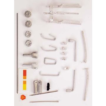 1/64 Tractor Detail Kit JD 6000-7000-8000 with Steering Kit