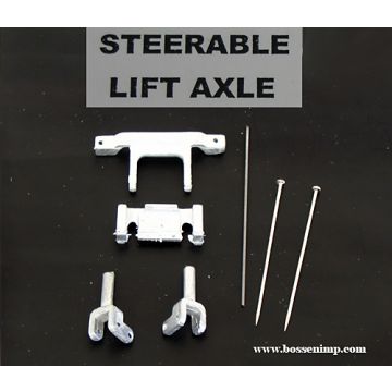 1/64 Semi Steerable Lift Axle Kit