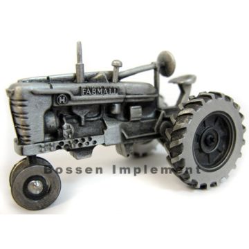 1/43 Farmall H NF on rubber Pewter