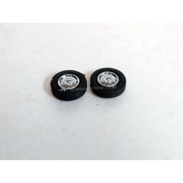 1/64 Truck Tires and rims Front regular