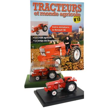 1/43 Renault 56 #13 Tracteurs et emond agricole Magazine Ed